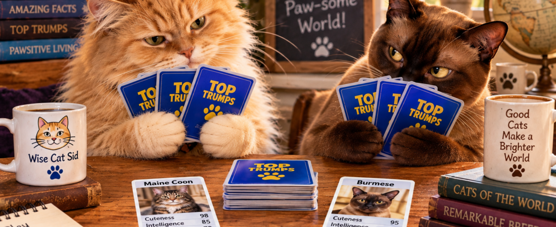 If Cat Breeds Played Top Trumps – Who Would Win?