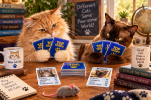 If Cat Breeds Played Top Trumps – Who Would Win?